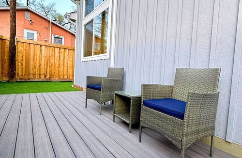 Colorado Springs Cottage | Eco-friendly, Mountain Views, Peaceful Backyard, King Bed, Dog Friendly