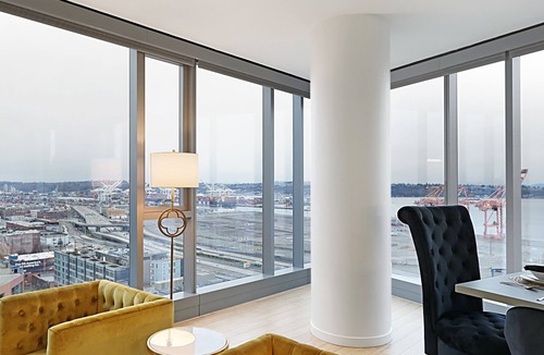 Downtown Seattle Apartment | Executive Penthouse with 4-point View Live Work 97 Walk Score 100 Transit Score