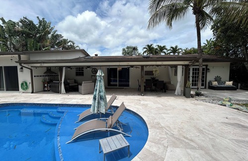 Palm Aire Village West House | Fantastic Lakefront Home With Private Yard and Pool