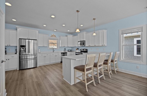 Topsail Beach House | Fiddler on the Reef #168 - Soundfront, Pool, Dock, Boat Ramp, Dog Friendly!