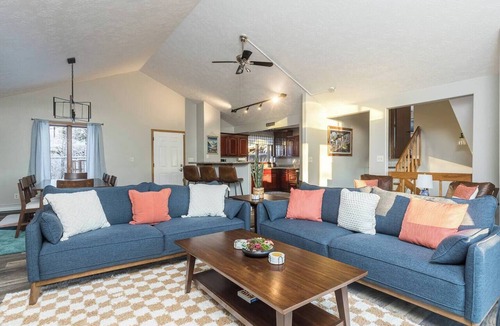 College House | Group Escape: 6BR Hot Tub, Sauna, Game Rm & Garage