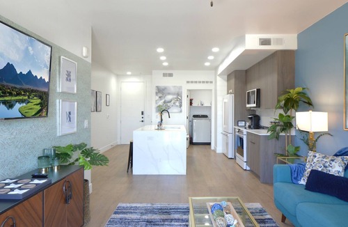 Desert View Village Apartment | Heated Pool | Rooftop Sunsets | King Bed | Near Golf