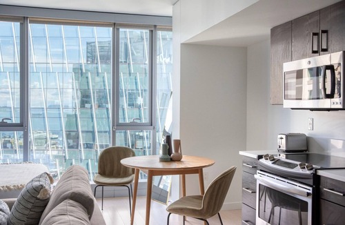 Downtown Seattle Apartment | Hip Pioneer Square Studio w/Lounge & Gym, nr Bay, by Blueground