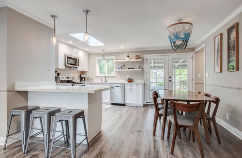 Westgate House | Hot Tub! Spacious 4 Bedroom Home Near Beach and Ferry