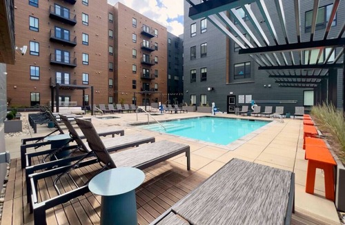 Boise Apartment | Iconic Nike Studio + Romantic Canopy Glow