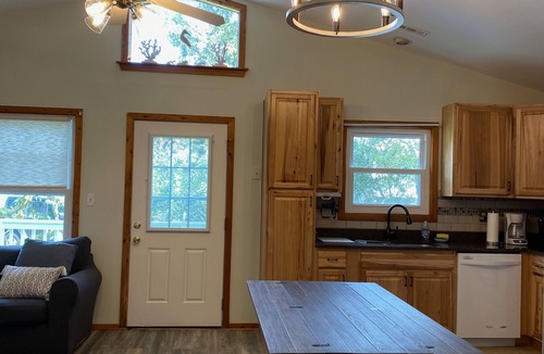 Colington Cottage | Key-lime Pie! Enjoy the Large Front deck; Family game room and outdoor fire pit