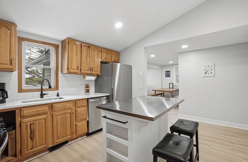 Zimmerman House | Lakefront 2 bedroom house in Zimmerman on Elk Lake