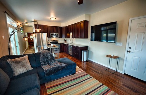North Pole Apartment | Lakefront Aurora Retreat Aviator Escape