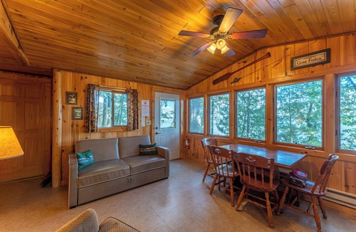 Orr Cabin | Lakefront Cabin with Shared Dock