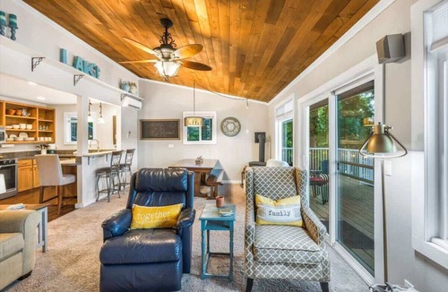 Shelton House | Lakefront Retreat | Private Dock & Forest Views