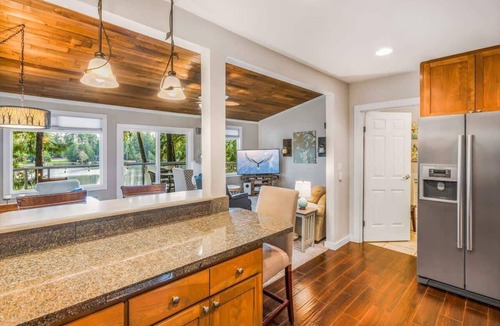 Shelton House | Lakefront Retreat | Private Dock & Forest Views