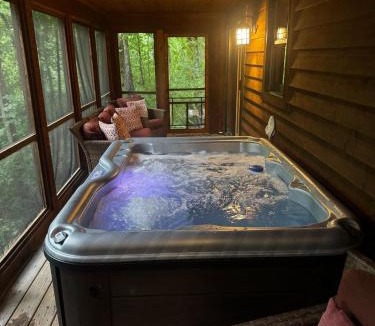 Saugatuck Villa | Lilypad Dock on Goshorn Lake Poolpvt hot tub