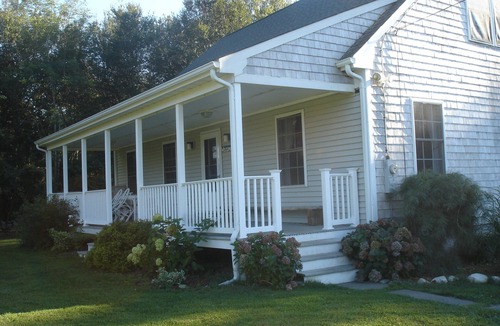 Little Compton House | Little Compton home in private meadow