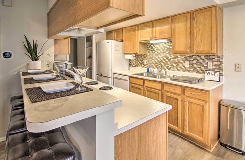 Manitou Springs Condo | Manitou Springs Escape w/A/C & Private Deck!