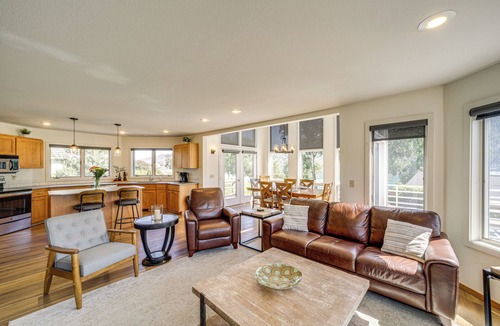 Wapato Point House | Modern Retreat w/Hot Tub - Steps to Lake Chelan!