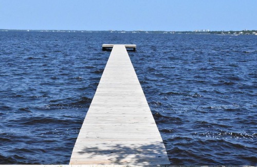 Ono Island House | Modern waterfront home on spacious wooded lot. Sleeps 6.
