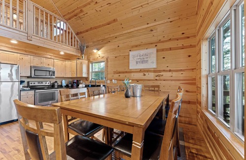 Jasper Cabin | Mountain View Cabin w/Hot Tub & Fire Pit