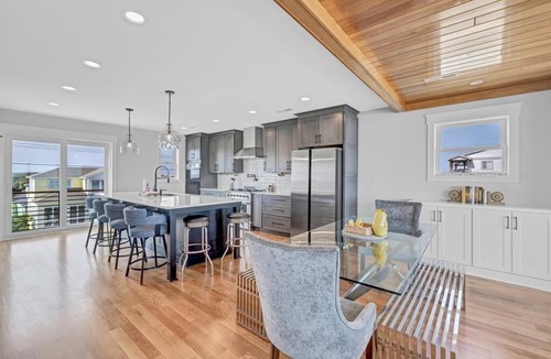 Topsail Beach House | Namaste #216 - Dog Friendly Oceanfront Escape with Elevator, Loft, and More.
