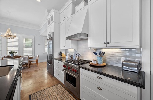 Galveston House | New Beachfront Listing - Heated Pool, Golf Cart, Elevator, Steps to Best Beach