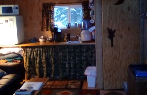 Talkeetna Cabin | One bedroom cabin with inside toilet and stand up loft. PET FRIENDLY!