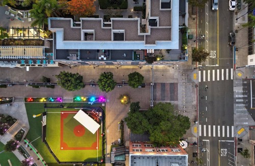 East Village Condo | One-of-a-kind Ballpark Townhome with Private Roof Deck Overlooking Petco Park