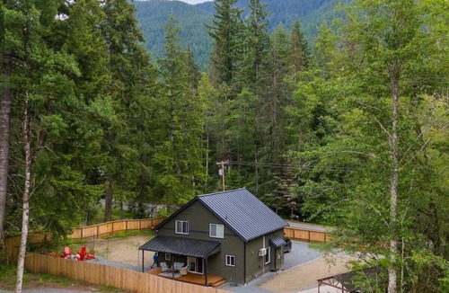 Ashford Cabin | Perch - Forest Haven Hideaway – Hot Tub, Fire Pit & Adventure Near Mt. Rainier!