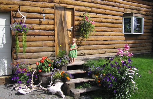 Copperville House | Perched on a high bluff over the Copper River, with an Awesome Mountain View