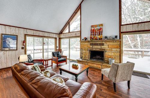 Branch House | Pere Marquette Riverfront Cabin w/Fishing Access