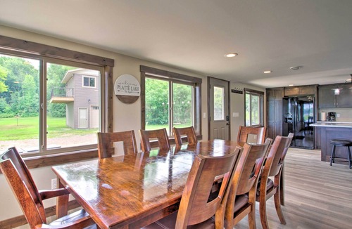 Hillman House | Platte Lake Home w/Boat Launch & Deck!