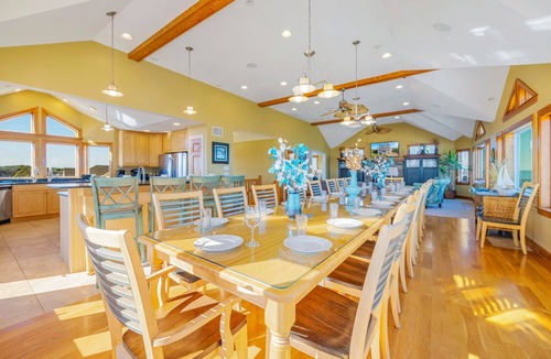 Rodanthe House | Premier Oceanfront Home with Pool, Hot Tub, Elevator, Game Room, and Theater