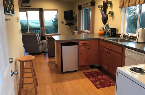 Ocean Shores Cabin | Private Beach Front Studio Cabins to Relax. Incredible Views. One of 4 cabins
