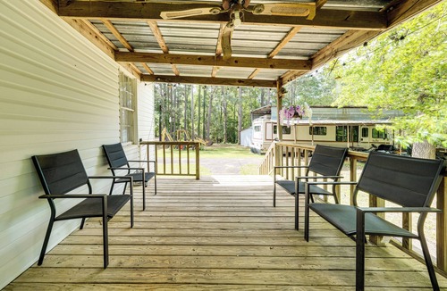 Noble House | Private Deck & Yard: Pet-Friendly Noble Getaway