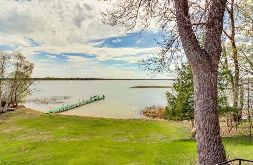 Puposky House | Private Dock & Gull Lake Access! Spacious Retreat