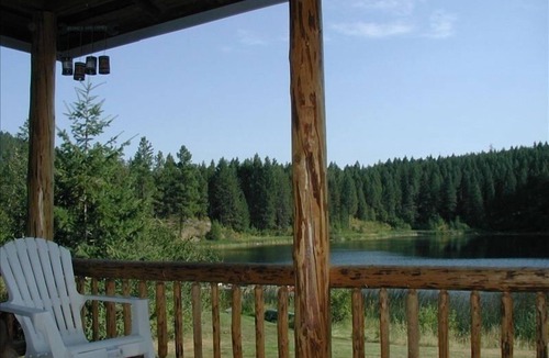 Kettle Falls Cabin | Private Lake with One 3 Bdrm 1 1/2 Bath Log Home. 175 Acres