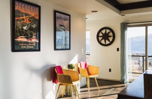 Manson House | Private Pool & Hot Tub with Lake Views + EV Charger | Large Home + Dogs OK