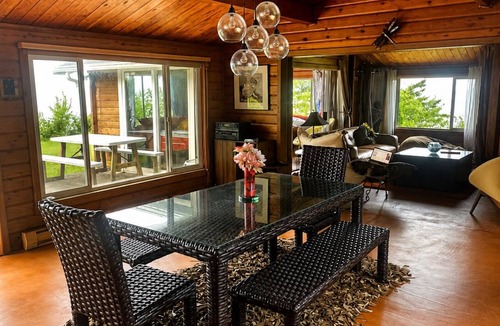 Blaine House | Private Rustic Birch Bay Hideaway with Acreage and Expansive Island Views!