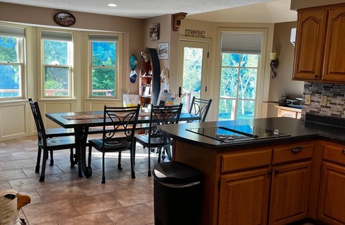 Lone Rock House | Right on the White River! Stunning views! Fish, hike, or just relax!