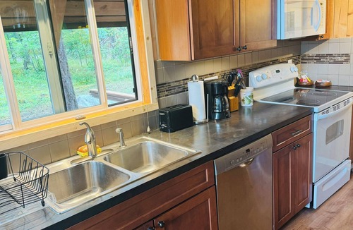 Packwood Cabin | Riverfront mountain view cabin with WiFi in Packwood