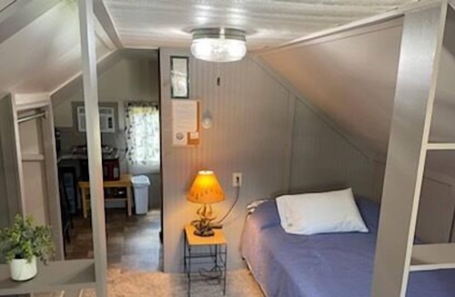 Park Rapids Apartment | Riverside Point Resort Studio Cabin 9 Loft