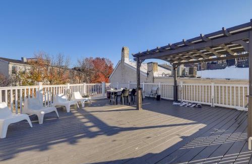 Canton House | Rooftop Patio w/View: Baltimore Retreat