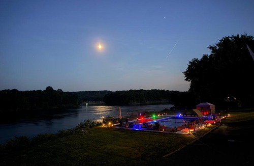 Stillwater Villa | Saratoga County Waterfront Estate, Heated Pool, Sauna