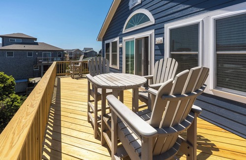 Hatteras House | Semi-Oceanfront, Private Pool, Hot Tub, Ocean Views, Arcade, Dog-Friendly
