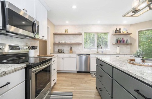 Saugatuck House | Silver Lake Retreat: Private Lake Access & Swimming Pool, Sandy Beach, Fire Pit