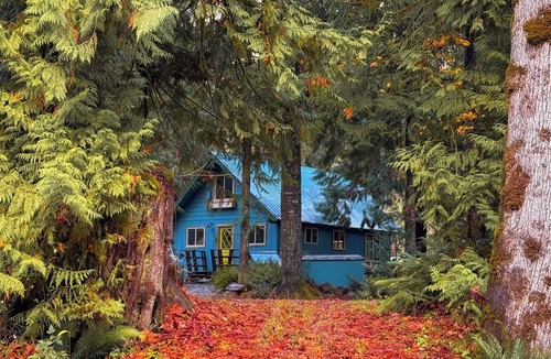 Baring Cabin | Sky Blue Cabin: Your happy place on the Skykomish HotTub River WiFi