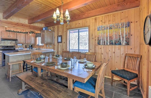 Star Valley Ranch Cabin | Star Valley Ranch Cabin Getaway: Hot Tub!
