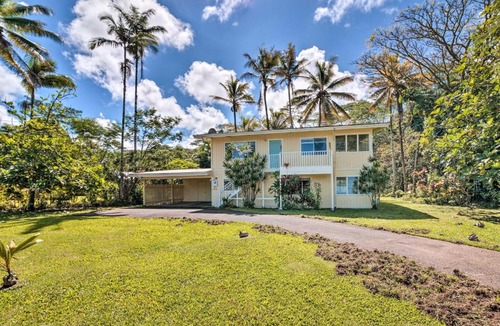 Kapoho House | Sunny Pahoa Retreat: Snorkel, Hike & Shop!
