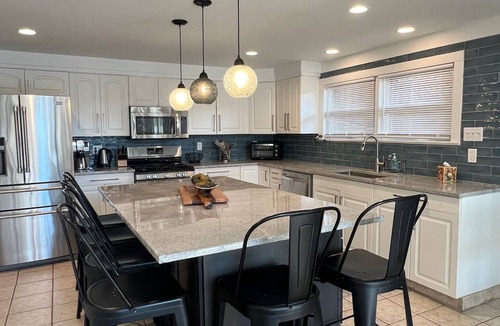 Saugatuck House | The Lakefront ReTreat w/ Hot Tub, kayaks, & beach