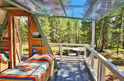 Missoula Cabin | Transforming A-frame Cabin at The Hohnstead Glamping near Missoula, Montana