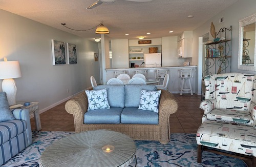 Topsail Beach Condo | Updated OCEANFRONT Queen's Grant 3 Bedroom-Pool, Boat Ramp, Dock, Sleeper Sofa