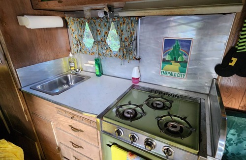 Monroe House | Wizard of Oz themed, Vintage 1967 Aloha Camper/Glamper!